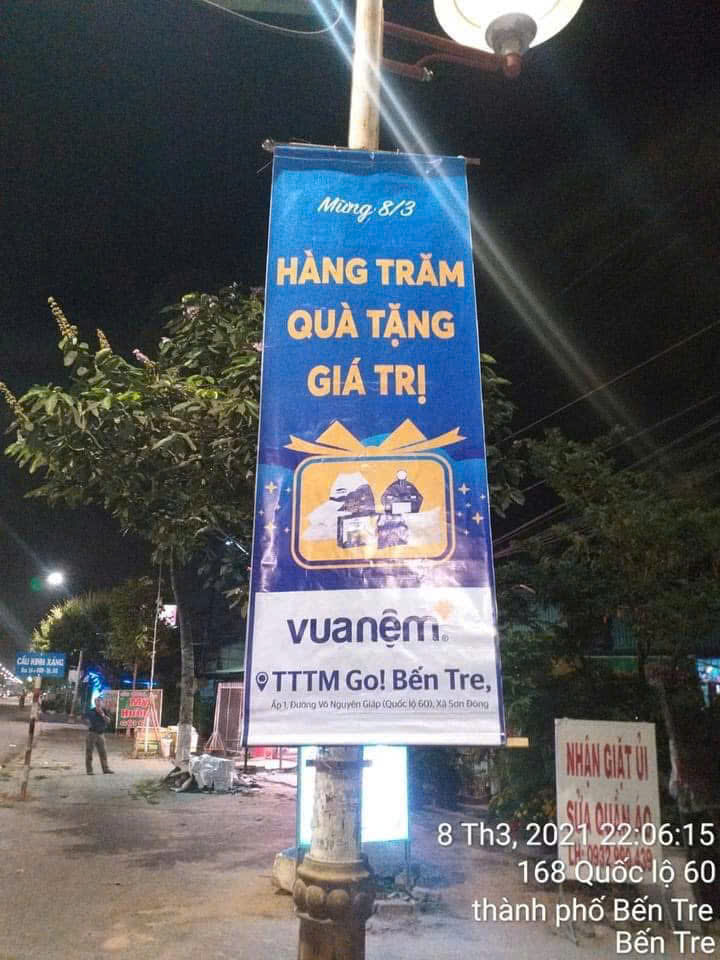 Dịch vụ in băng rôn quảng cáo.