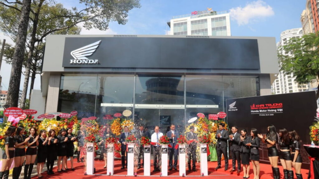 công ty tổ chức sự kiện thủ đức tổ chức khai trương honda